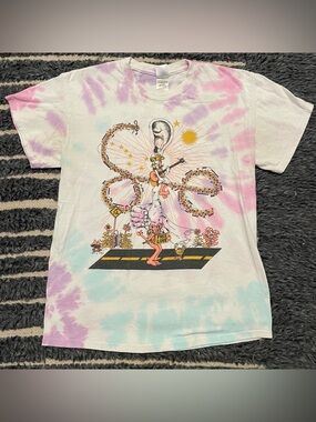 Vintage Sylvan Esso Shaking Out The Numb Tour Concert  White T Shirt Size Medium